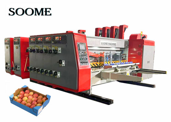 1200*2400 Modell Flexodrucker Schleifmaschine zum Herstellen und Verpacken von Wellkartons