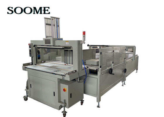 Gewölbte Schachtel und Verpackung Karton-Strapping-Maschine Inline 1250Modell