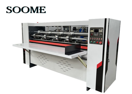 30 mm Min. Scorer Abstand dünne Klinge-Slitter-Scorer-Maschine manuelle Typ 8 Welle
