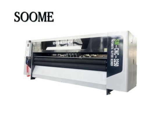 Weiterentwickelte CNC 3250 Thin Blade Slitter Scorer Machine für präzise Scoring und Schneiden mit 150m/min Geschwindigkeit