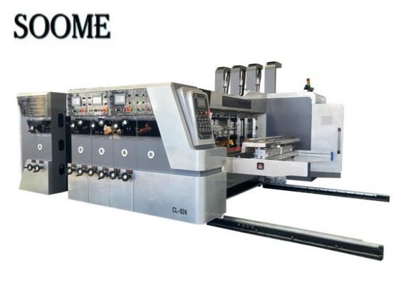 Herstellung von Walzplatten Walzplatten Autofeeder Flexo-Drucker Freischneidemaschine mit Schlitzeinrichtung