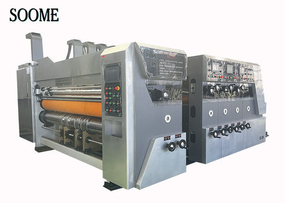 Herstellung von Walzplatten Walzplatten Autofeeder Flexo-Drucker Freischneidemaschine mit Schlitzeinrichtung