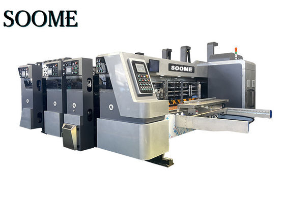 Industrielle Kartonbox zum Herstellen von 1 Farbdrucker Slotter Die Cutter