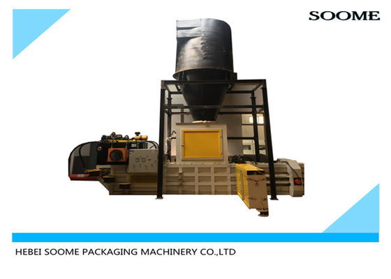 hydraulische Wiederverwertungs60t altpapier-Papppresse-Ballenpreßmaschine
