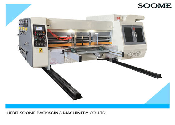 1 Stanze der Farbe180pcs/Min Automatic Flexo Printer Slotter für kleinen Karton-Kasten