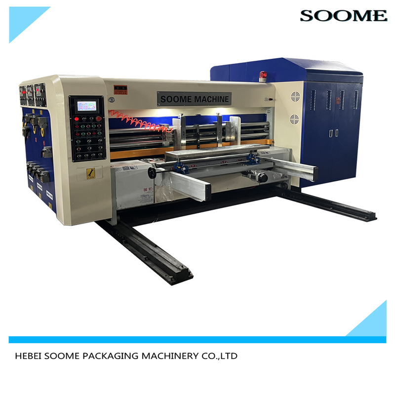 2300 2 Farbeilkarton-Kasten, der stempelschneidene Maschine 160pcs/Min druckt